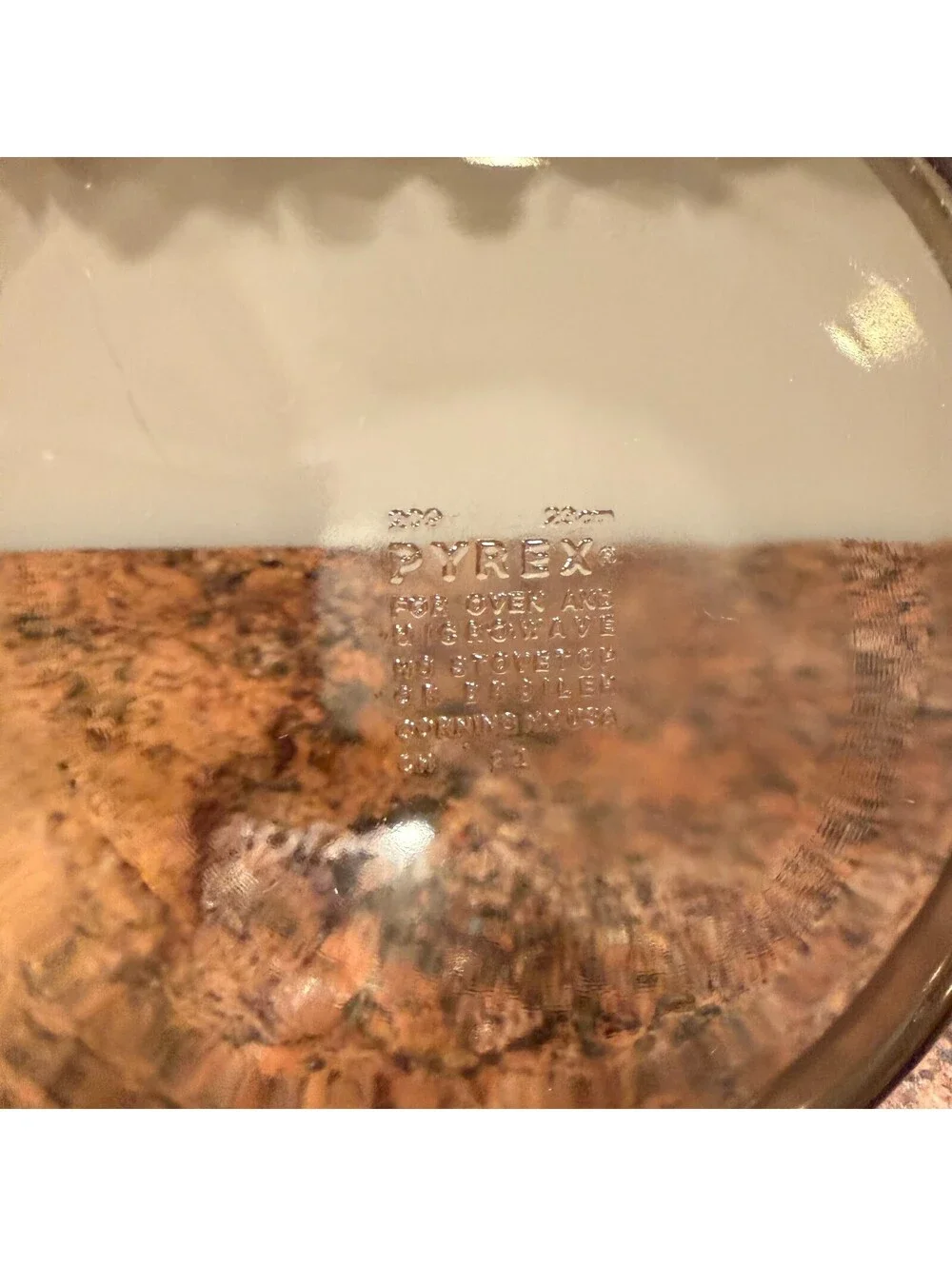 Pyrex no brown a vintage
